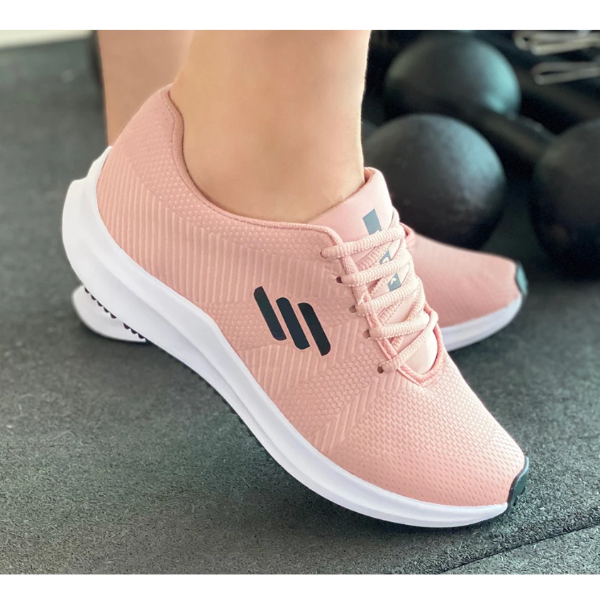 Tênis Feminino Academia para Mulher Caminhada Promoção O2X Corrida - Imagem 5
