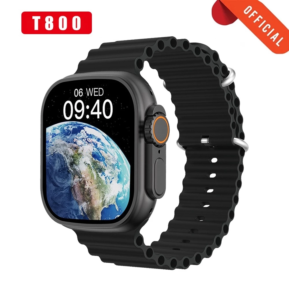 2026 Novo Mais Recente Smartwatch Relógio Inteligente Série IWO 8 T800 Ultra Sem Carregamento - Imagem 3