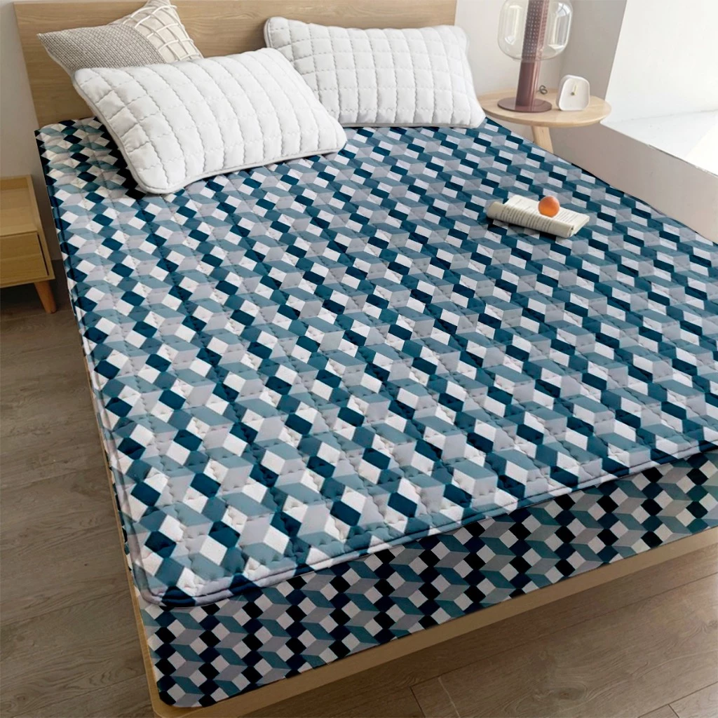 Capa de Colchão Impermeavel Protetor Matelado Ultrassonico Com Elastico - Imagem 4