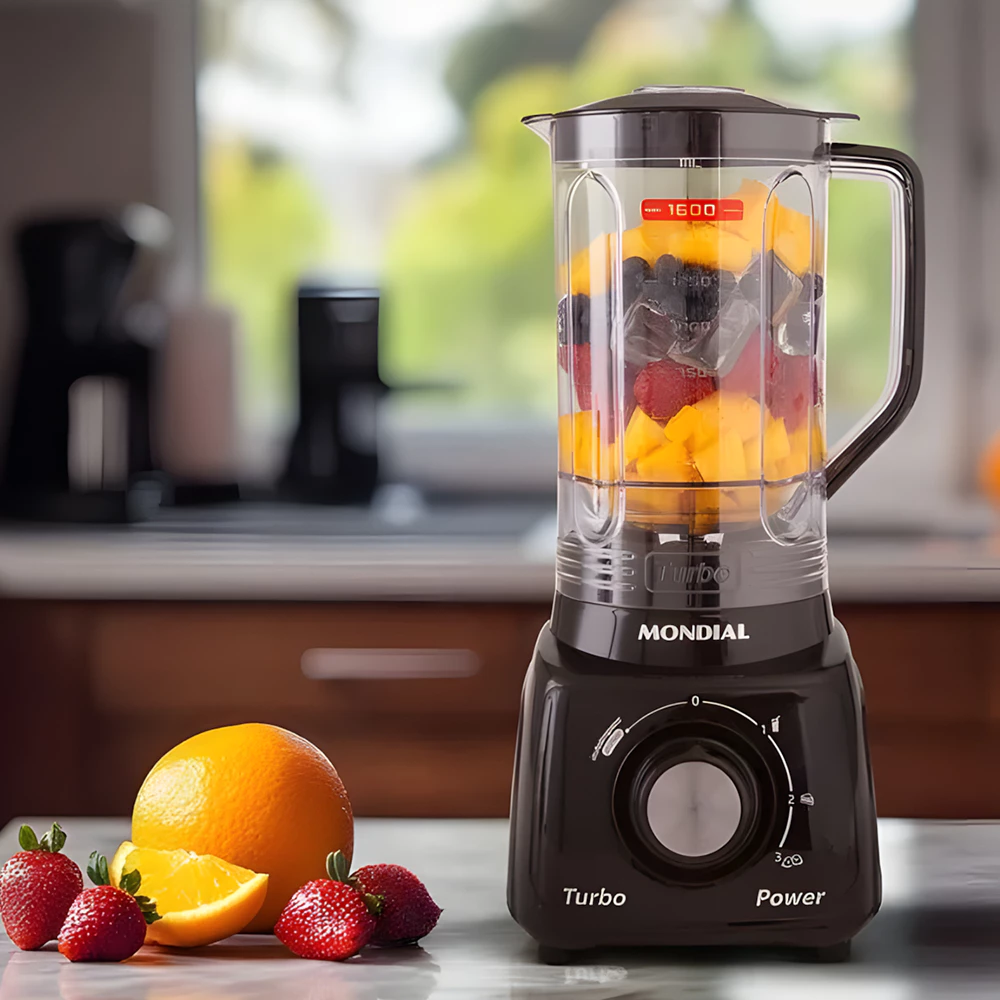 Liquidificador Mondial L 99 Turbo 550 W 3 Velocidades - Imagem 2
