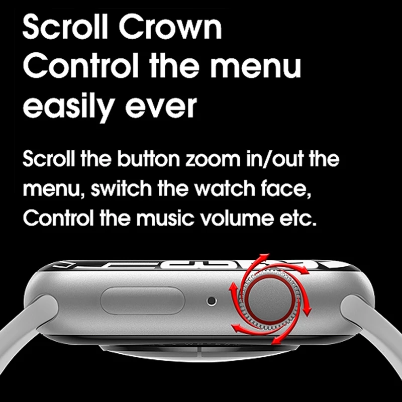Smartwatch MINI 38MM PRO Com monitor De Frequência Cardíaca Do Computador - Imagem 9