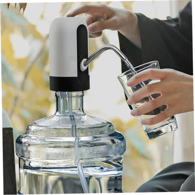 Bomba Elétrica Filtro 20L Para Galão De Água Bebedor Eletrico De Agua Com Carregamento Usb - Imagem 4