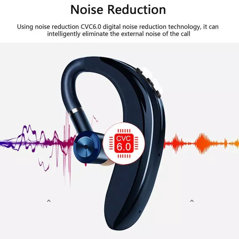 Fone De Ouvido Esportivo Bluetooth 5.0 Sem Fio Com Cancelamento De Ruído/Microfone - Imagem 3