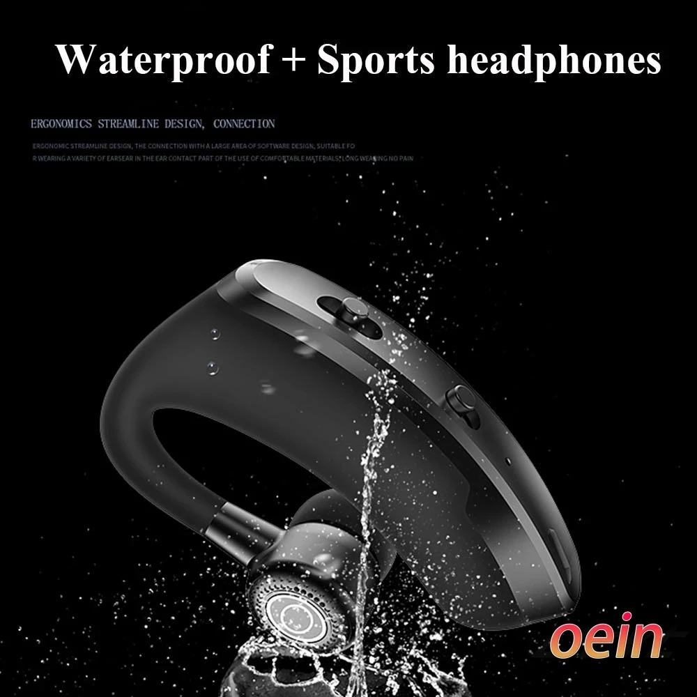 Fone De Ouvido Esportivo Bluetooth 5.0 Sem Fio Com Cancelamento De Ruído/Microfone - Imagem 5