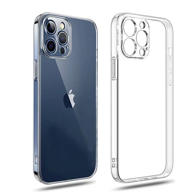 Kit 2 Capinha Para Iphone Anti Impacto Transparente Tpu Para IPhone 11 12 13 14 15 16 Pronto Entrega - Imagem 4