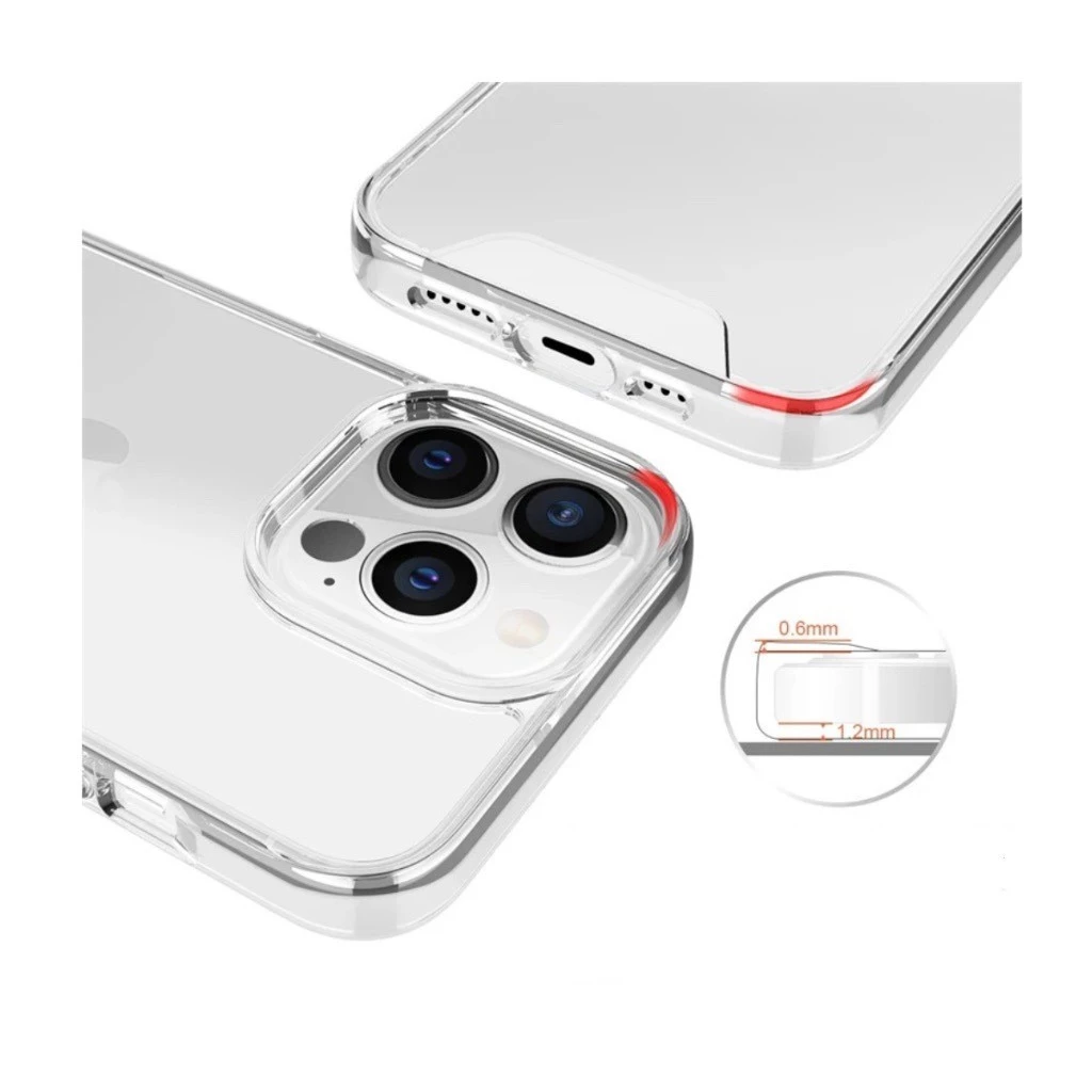 Kit 2 Capinha Para Iphone Anti Impacto Transparente Tpu Para IPhone 11 12 13 14 15 16 Pronto Entrega - Imagem 8
