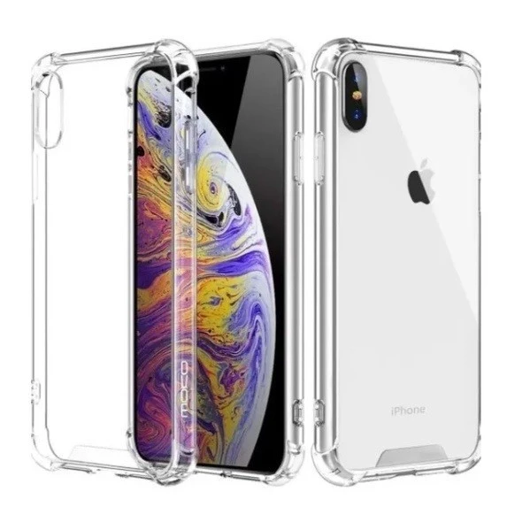 Kit 2 Capinha Para Iphone Anti Impacto Transparente Tpu Para IPhone 11 12 13 14 15 16 Pronto Entrega - Imagem 3