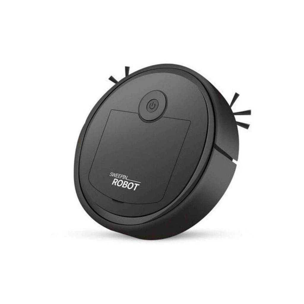 Robô Varredora/Aspirador De Pó 1200PA Automática 3 Em 1 Limpeza Doméstica Robótico Inteligente E Silencioso