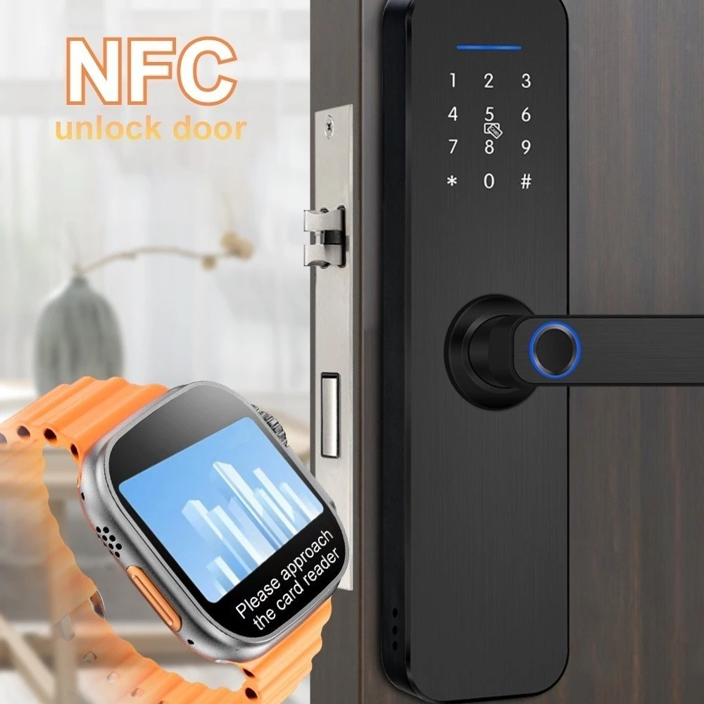 Nova Série 8 Relógio T800 Ultra Smart Watch Esportivo Sem Fio À Prova D'água T800 Ultra2 MAX - Imagem 5
