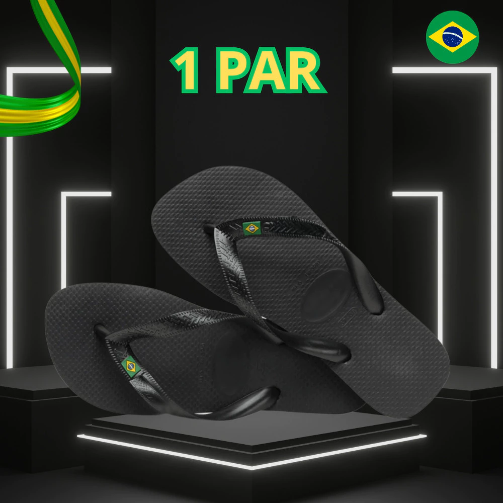 Chinelo Bandeirinha Original Sandalia De Dedo Unissex Verão. Presente para o Dia dos Pais - Imagem 4