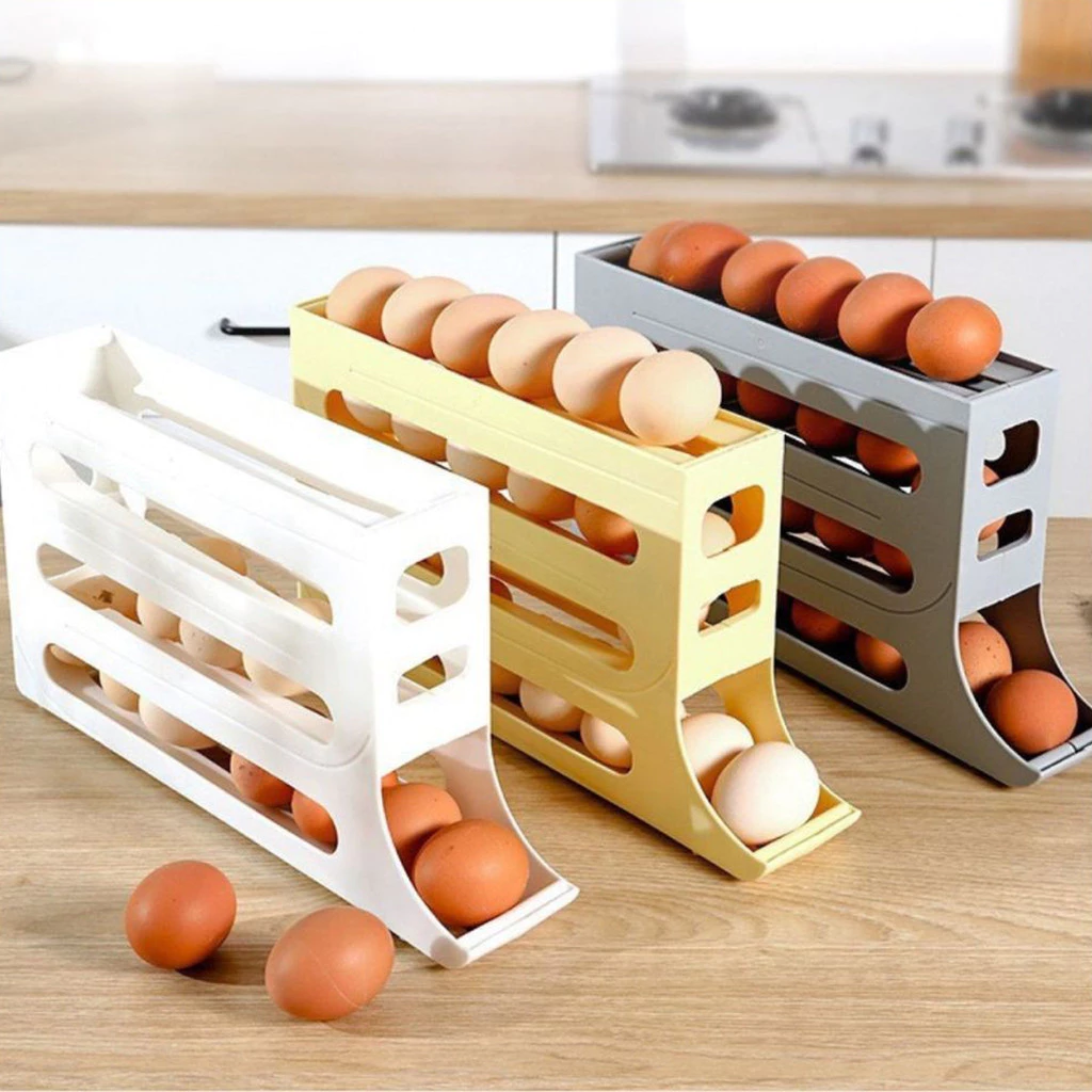 Organizador de ovos com 4 espaços/andares - Imagem 7