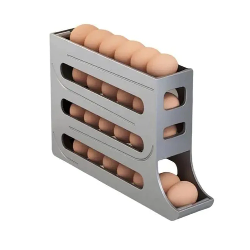Organizador de ovos com 4 espaços/andares - Imagem 4