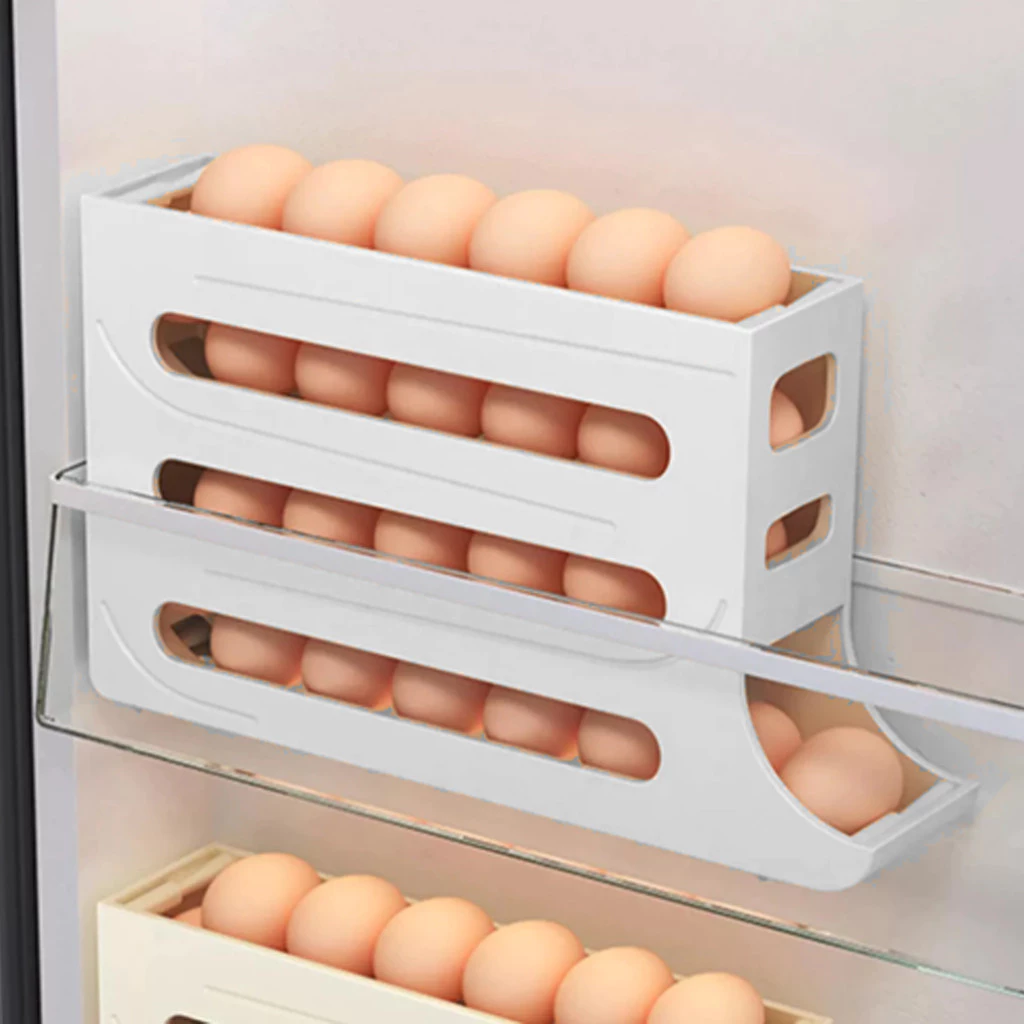 Organizador de ovos com 4 espaços/andares - Imagem 5